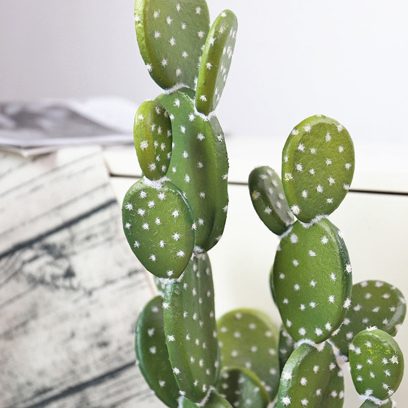 Artificial Bonsai Cactus